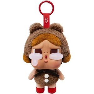Popmart Crybaby Crying Again Love Makes Us Cry Brown Bear Pendant - Sealed